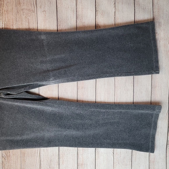 LIZ CLAIBORNE GRAY VALOR ELASTIC WAIST LONG PANTS - Picture 5 of 10